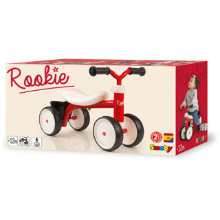 Smoby Rookie Ride-on Walking Car rot