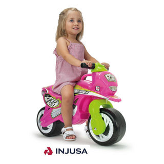 Injusa Tundra Running Motor Girls 69 cm rosa Grün