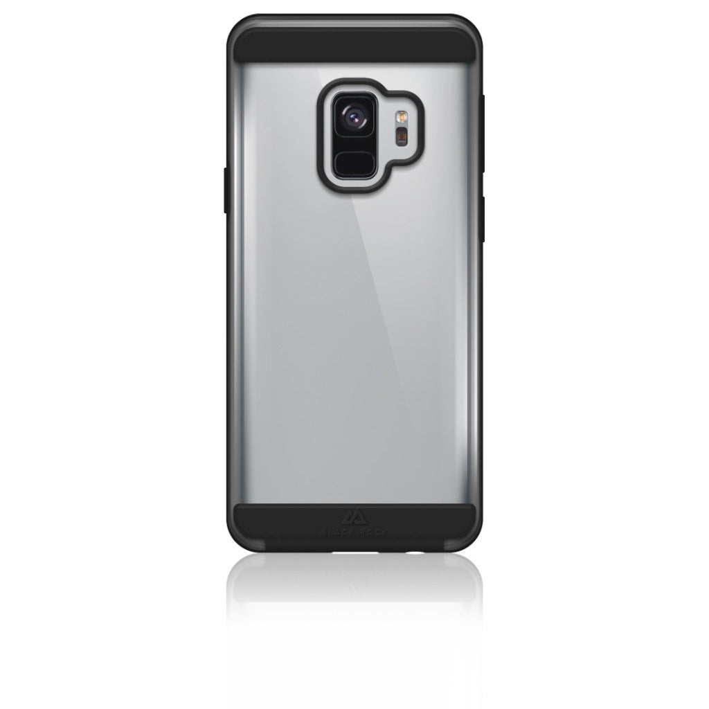 Schwarzes Rock Schwarzer Abdeckung Luftschutz für Galaxy S9 Schwarz