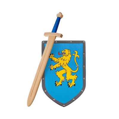 Woodsy Holzschwert mit Schild. 4+