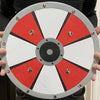 Woodsy wooden shield, round. 31 cm.
