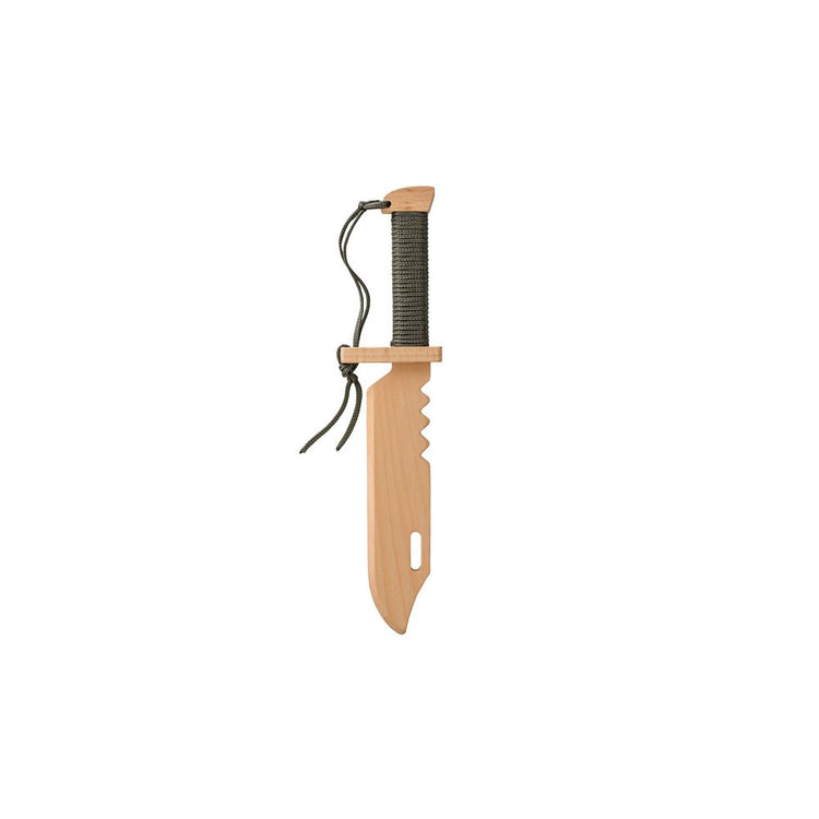 Woodsy Überlebensmesser aus Holz. 35,5x8x5cm