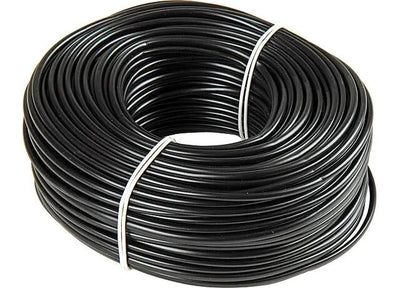 Herhth+Bussen Isolierrohre 3 mm 50 m weiche PVC Schwarz