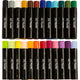 Creativ Company Ölpastelle, L: 7 cm, Stärke 11 mm, Pastellfarben, 24 Stück 1 Box