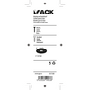 Mack 1017389 – Verkleidungsring für Holzschrauben. vern. 8 Stück 5,0 mm | 10 Stück