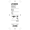 Mack 1017394 – Abdeckkappe für PZ-Schraube, Kunststoff, weiß, 40 Stück, PZ 2 | 10 Stück