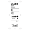 Mack 1017417 - Holzgewindebolzen Stahl verzinkt 5 Stück 8 x 70 mm | 5 Stück