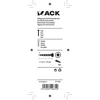 Mack 1017486 – selbstschneidende Schraube BVK verzinkt 18 Stück 4,2 x 19 mm | 10 Stück