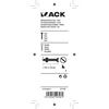 Mack 1017505 – Metallschraube verzinkt. Kopf + Mutter plattiert 7 Stück M5 x 60 mm | 10 Stück