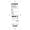 Mack 1017518 - Metallschraubzyl. Kopf + Mutter plattiert 18 Stück M4 x 20 mm | 10 Stück