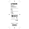 Mack 1017540 – Heizungsschraube + Mutter aus verzinktem Stahl, 20 Stück, M4 x 20 mm | 10 Stück