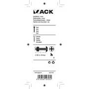 Mack 1017547 – Ofenschraube + Mutter aus verzinktem Stahl 12 Stück M5 x 30 mm | 5 Stück - afbeelding 3