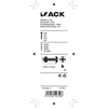 Mack 1017553 – Heizungsschraube + Mutter aus verzinktem Stahl, 8 Stück, M6 x 30 mm | 5 Stück