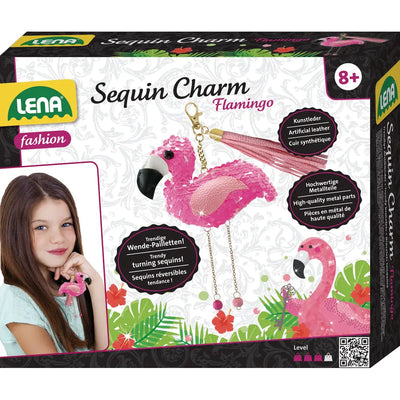 Herstellung von Oku Lena Flamingo Schlüsselanhänger-Set