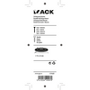 Mack 1019689 - Dichtring Bitumen verzinkt 8 Stück 8 x 22 mm | 10 Stück