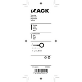 Mack 1019694 - Schrauböse Messing 3 Stück 3,5 x 20 mm | 10 Stück - afbeelding 4