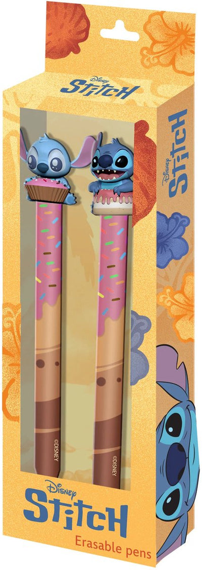 Charactermania – Disney – Lilo Stitch – Packung mit 2 löschbaren Gelstiften