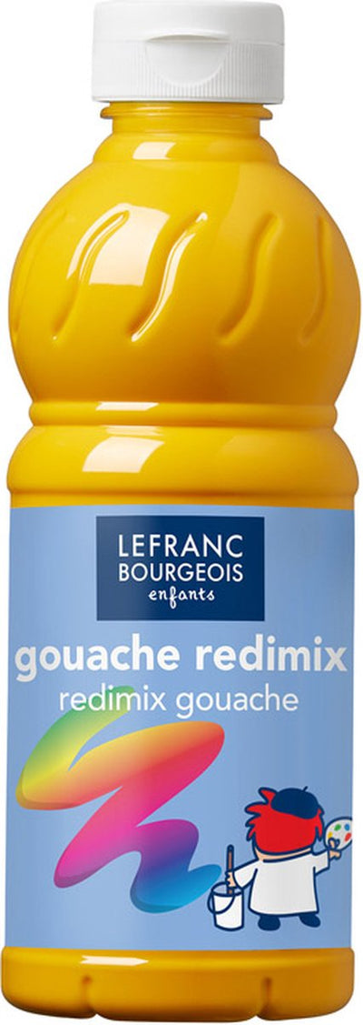 Lefranc Bourgeois L B Gouachefarbe Redimix Gelber Ocker 500 ml