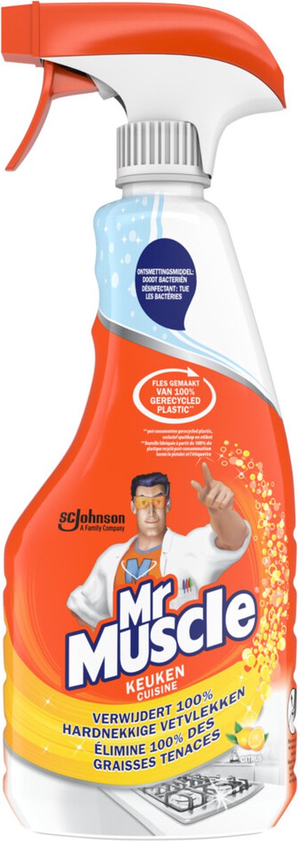 Mr Muscle Küchenreiniger Spray 6 x 500 ml