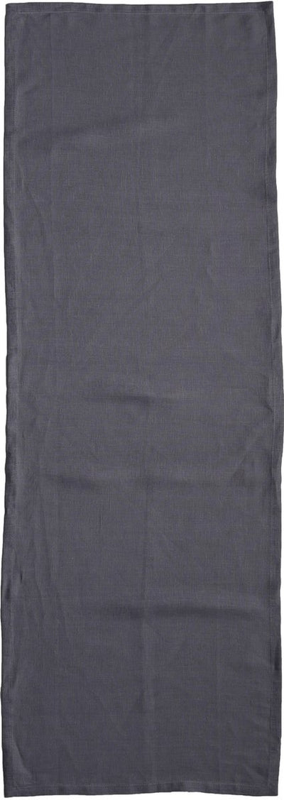 Ddddd - Kabine - 2x Tischläufer - 50 x 140 cm - grau - Set mit 2 Stück