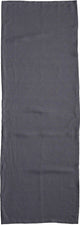 Ddddd - Kabine - 2x Tischläufer - 50 x 140 cm - grau - Set mit 2 Stück