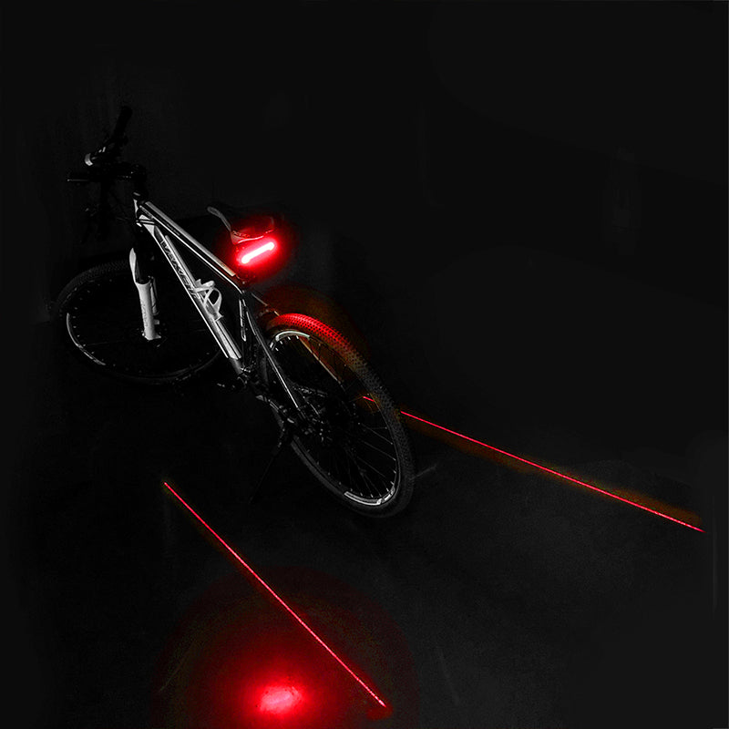 Meilan Laser-Rücklicht mit Fernsteuerung USB X5