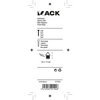 Mack 1017858 - Rahmenaufhänger Stahl vermessingt 6 Stück 10 x 17 mm | 10 Stück