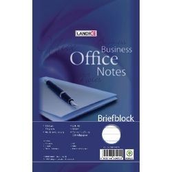 Notizblock Landré A5 weiß 50 Blatt