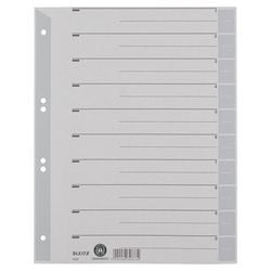 Tabs Leitz grauer Kraftkarton A4 100 Stück