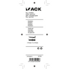 Mack 1017901 - Dübel + Daumenschraube Polyeth 4 Stück 8mm 5x50mm | 5 Stück