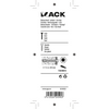 Mack 1019959 - Betonschraube verzinkt 6 Punkte 4 Stück 7,5 x 60 mm | 5 Stück
