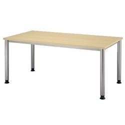Bach Schreibtischhammer HS16 3 A braun 1600 mm x 800 mm x 760 mm