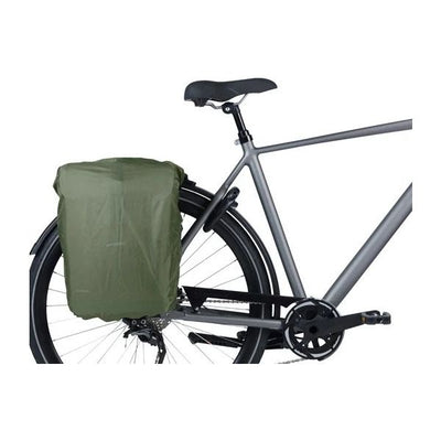Basilikum Doppelfahrradbeutel MIK 30 Liter 16 x 27 x 38 cm Schwarz