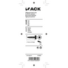 Mack 1018069 – selbstschneidende Schraube mit Zylinderkopf, verzinkt. 42 Stück 4,2 x 25 mm | 5 Stück