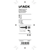 Mack 1018077 – selbstschneidende Schraube mit Zylinderkopf, verzinkt. 25 Stück 5,5 x 19 mm | 5 Stück