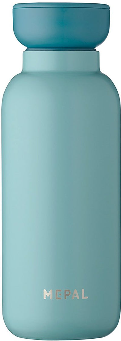 Mepal Thermoflasche Ellipse – 350 ml – Isolierflasche – auslaufsicher – Nordic Green