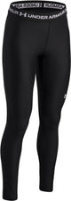 Under Armour Heatgear Leggings-Blk Mädchen-Sporthose – Schwarz – Weiß
