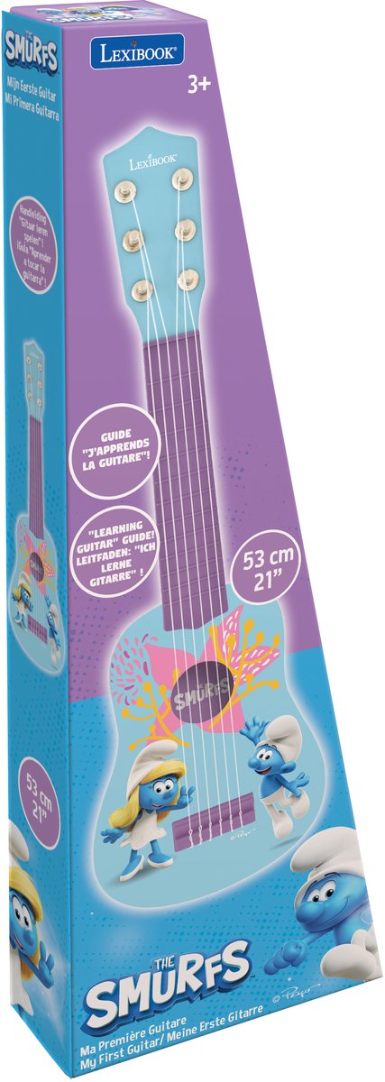 Lexibook Meine ersten Gitarrenschlümpfe – 21 53 cm
