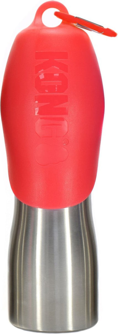 Kong H2O Trinkflasche Edelstahl rot
