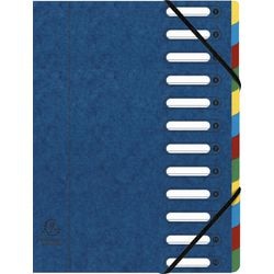 Wachstumsmappe Exacompta Exaclair Harmonik A4 Blau