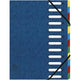 Wachstumsmappe Exacompta Exaclair Harmonik A4 Blau