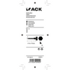 Mack 1020014 - Holzgewindebolzen Edelstahl 6 Stück 8 x 70 mm | 5 Stück