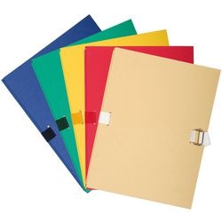Wachstumsmappe Exacompta 2230000e Karton A4 24x32cm farbig
