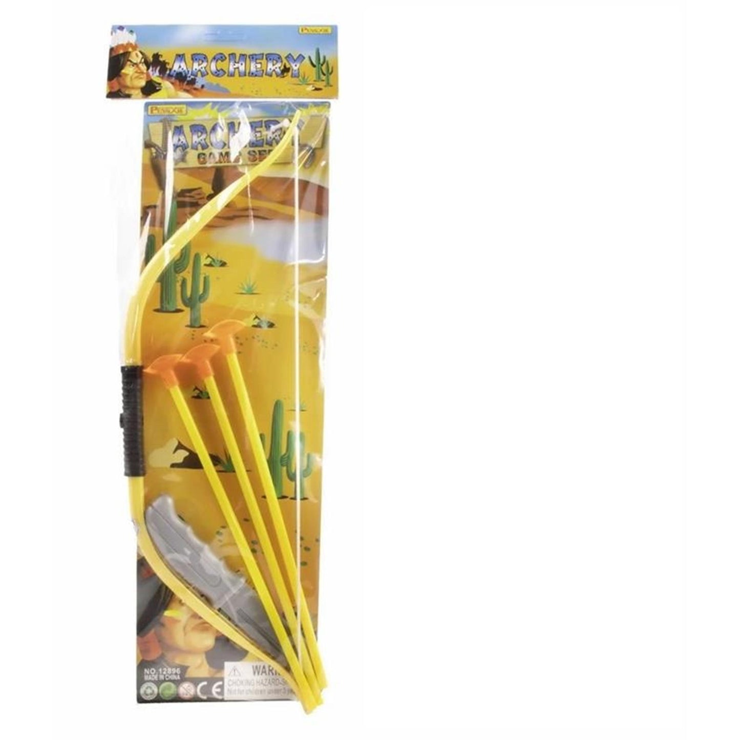 Pfeil-Bogen-Set in Tasche mit 3 Pfeilen