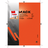 Mack 1047759 - Kunststoffstopfen schwarz ø 25 mm 4 Stück | 6 Stück - afbeelding 3