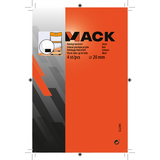 Mack 1047775 - Kunststoff-Rohrkappe schwarz ø 20 mm 4 Stück | 6 Stück - afbeelding 4