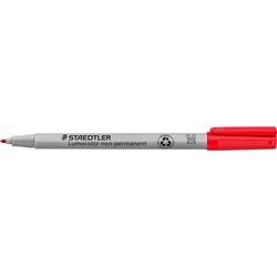 Nicht-permanenter Ohp-Marker Staedtler Lumocolor rot 1 mm