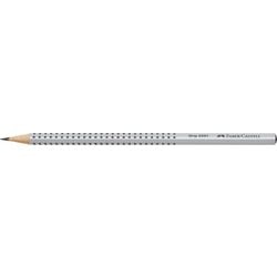 Bleistift Faber-Castell Grip 2001 2b Silber