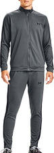 Under Armour UA Rival Knit Track Suit-GRN Herren-Trainingsanzug – Navy OD Green – Schwarz