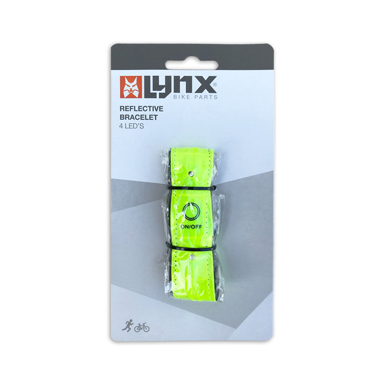 Lynx Reflexionsarmband 4-LED